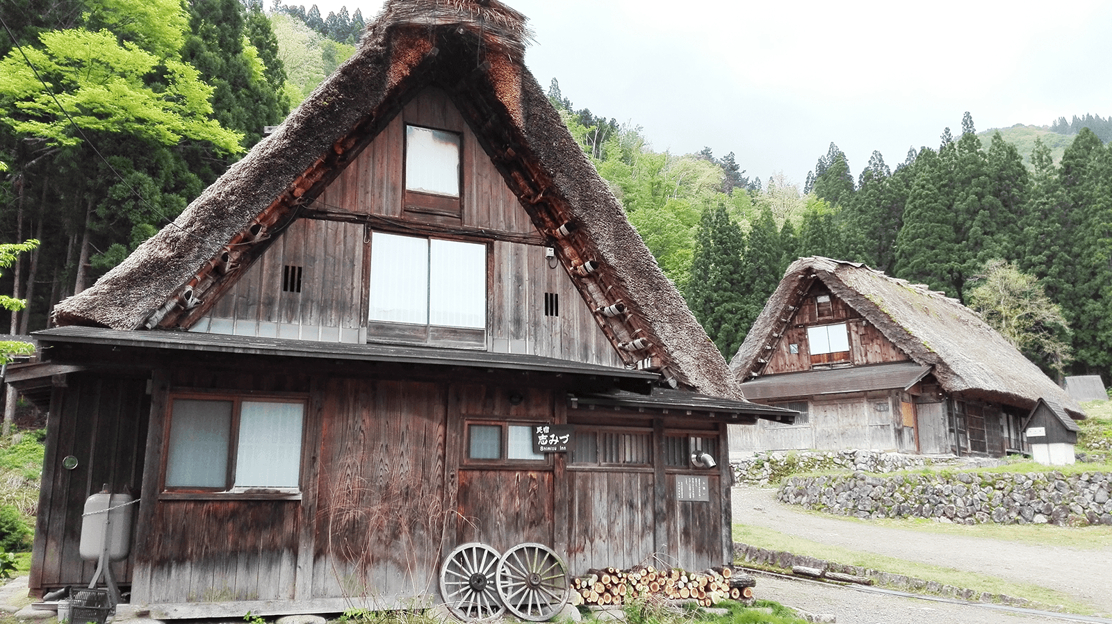 The farmhouse, built approximately 220 years ago